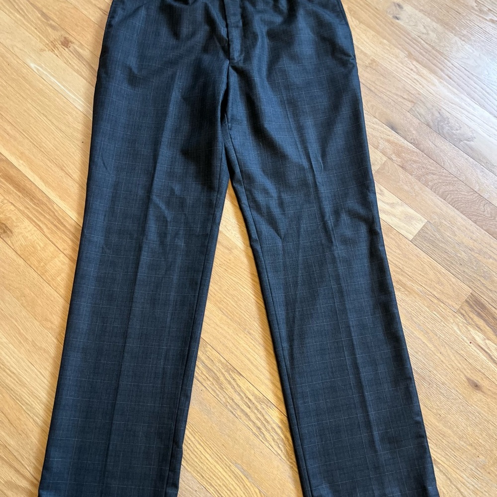 Mens Size 38x34 Made "Cam Newton" Plaid Trousers Business GUC ❤️
